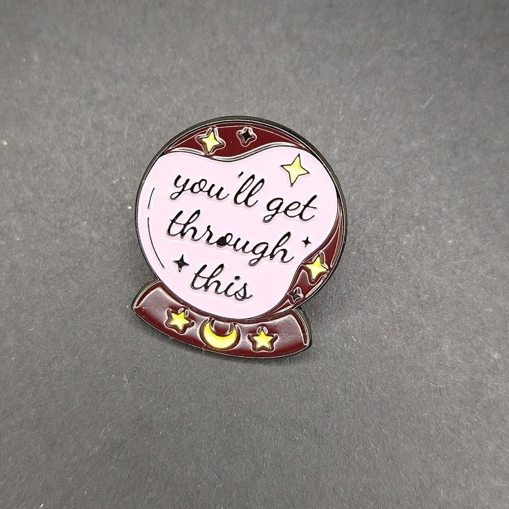 Crystal Ball pin you'll get through this support gift moon stars